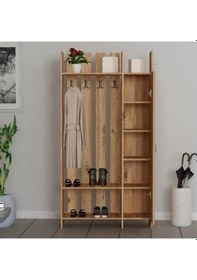 Resim Portmanto Paris Atlantik Çam 