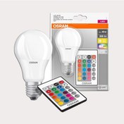 Resim Osram 9 W E27 Dimmerli Uzaktan Kumandalı Led Ampul RGB 