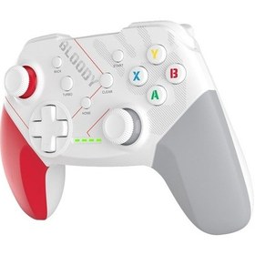 Resim Bloody Gpw50 Beyaz Kablosuz Gamepad Mjmjblo0006 
