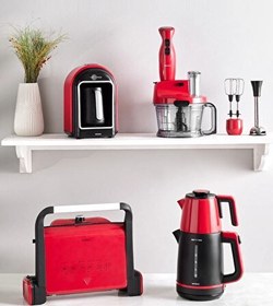 Resim Karaca Gurme Premium Cranberry Evlilik Paketi Elektronik Çeyiz Seti 