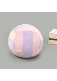 Resim Soft Voleybol Topu Figürlü Yastık - Pembe / Eflatun - 20 Cm 