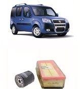 Resim Fiat Doblo 1.4 8 Valve Motorlar Için Hava Ve Yağ Filtresi 