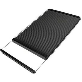 Resim Trendooze Cloud011 Siyah Alüminyum Kumaş Karavan Kapı Stor Perde 12x21 Inch Güneşlik Kapı Koruma Siyah 