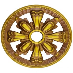 Resim MİVA KONSEPT Saray Tavan Motif 25X25 Cm Oval Küçük Avize Göbeği 