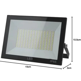 Resim Lidyahan Store 50 Watt LED Projektör (Tüm Renkler) IP66 Su ve Toz Geçirmez (Gün Işığı) 