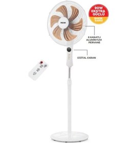 Resim Inova Serin 18 İnç Uzaktan Kumandalı Ayaklı Vantilatör 