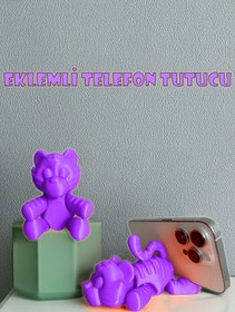 Resim Obaco Kaplan Telefon Tutucu Eklemli Oyuncak 