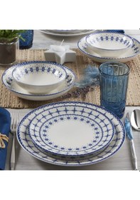 Resim Güral Camelia 24 Parça 6 Kişilik Yemek Takımı 1614 4858621 