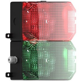 Resim Mesan 2 Kat Küp Led Multifonksiyon İkaz Lamba 12-24vac/dc Ms 218.1.2.12-24vac/dc 