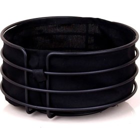 Resim Hobby Life Yuvarlak Siyah Ekmek Sepeti - Ekmeklik-Bst2 