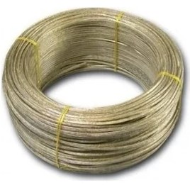 Resim ACY STORE 5 mm 20 Metre Çelik Çamaşır Ipi Pvc Kaplama Tel Kopmaz Çelik Çamaşır Teli 