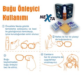 Resim Nexta Buğu Önleyici Temizleme Seti 2li Paket 