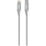 Resim TtecAlumiCable Typec-Lightng KabloGümüş Şarj Kabloları 