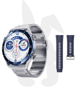 Resim Apple iPhone X Uyumlu Akıllı Saat Konuşma Özellikli Watch 46mm 