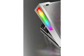 Resim Frisby FNC-5265ST Rgb 5 Fanlı Sessiz Soğutucu Metal Izgara Notebook Laptop Standı 17” Uyumlu 