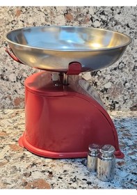 Resim 5 Kg Retro Nostalji Mutfak Tartısı Analog Terazi Lisinya 