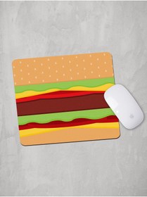 Resim Panorama Ajans Hamburger Renkli Tasarım Mouse Pad 