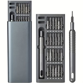 Resim 25-in-1 Profesyonel Tamir Aracı Kiti - Telefon ve Tablet Çözme, Bakım ve Tamir için Çok Fonksiyonlu Hassas Tornavida Seti - Taşınabilir Depolama Kutusu ile Tam Aracı Seti, Mobil Cihaz Tamir Kiti | Şık Tasarım | Dayanıklı Tornavida 