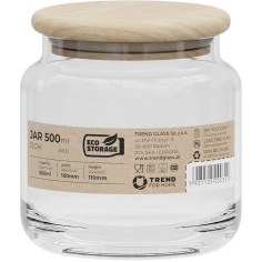 Resim Trendglass Eko Kavanoz 35553 500 Ml 