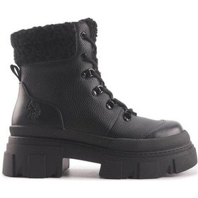 Resim U.s. Polo Assn. Ally 4pr 101914215 Kadın Bot Siyah 36-40 Siyah 