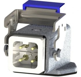 Resim Emas EBM05FE46 5 Kontaklı Eğik Fiş Alt.gir.metal Açmalı 