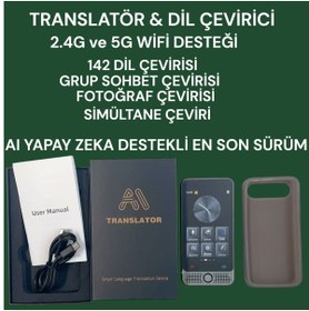 Resim Dembastore 142 Farklı Yapay Zeka Destekli Akıllı Dil Çevirici ve Sözlük,Yeni Son Sürüm 