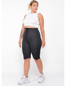 Resim Ekstra Yüksek Bel 3 Kademeli Agraflı Maksimum Terleten Termal Kor 001 