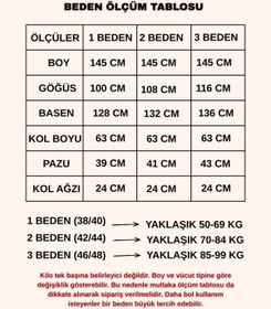 Resim Nissra Ankanoor Medine İpeği Geniş Manşetli Düğme Detaylı Ferace 145CM ANKA265121 