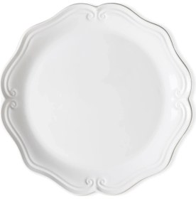 Resim The Mia Grande Pasta Kek Standı Beyaz 33X12 cm GRD0017 