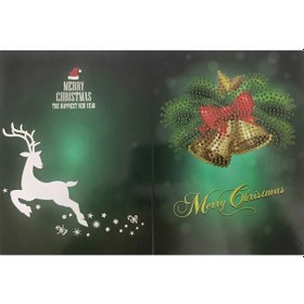 Resim Yaleker Dıy El Yapımı Pırlanta Kaplama Tebrik Kartı - Noel, Doğum Günü, Yeni Yıl İçin Benzersiz Hediye Kartı Hk006 Çok Renkli 