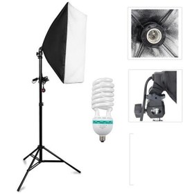 Resim HLYPRO Youtuber Çekimleri Için, 50x70 Softbox Sürekli Işık Seti 