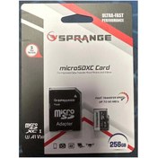 Resim SPRANGE SM-256 Class10 256GB Micro SDXC UHS-3 4K HD Ultra Hafıza Kartı M256 