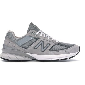 Resim New Balance 990 v5 Gri Erkek Spor Ayakkabı Dar Kalıptır +1 Numara Büyük Sipariş Veriniz.