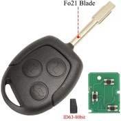 Resim Ford Focus Fiesta Fusion C-max Ve Mondeo Galaxy C-max S-max İçin Id60 4d63 Çipli 433 Mhz Uzaktan Anahtar 0394 