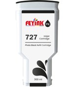 Resim FEYİNK ®HP 727 Photo Black (PK) Orijinal Mürekkep Dolumlu Kartuş 