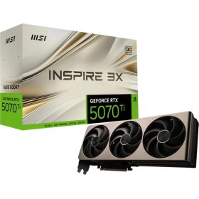Resim Msı VGA Geforce Rtx 5070 Tı 16G Inspıre 3x Oc RTX5070TI 16GB Gdrr7 256 B DX12 Pcıe 5.0 X16 (3xdp 1xhdmı) 
