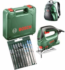Resim Bosch Pst 650 Dekupaj Testere ,10 lu Bosch Karışık Uç Seti ve Sırt Çantası Hediye 