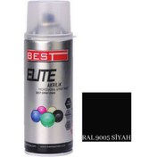 Resim Best Elite Siyah Sprey Boya 400Ml 
