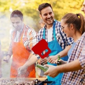 Resim SDT Group Mangal Yelleme Yelpazesi, Barbekü Et Tavuk Mangal Yelleyici Plastik Yelpaze Asorti 1 Adet 