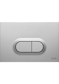 Resim VitrA Loop O 740-0586 Gömme Rezervuar Kumanda Paneli. Mat Krom 
