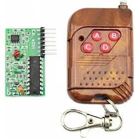 Resim Robodünya-4 Kanallı Rf Kablosuz Araba Kumanda Seti 
