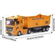 Resim Sürtmeli Damperli Kamyon Kabinli Kaldırılabilir Kasalı Kamyon Iş Makinesi 25 cm 