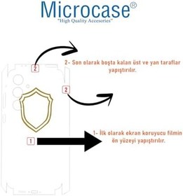 Resim Microcase Oneplus 12 5G ile Uyumlu Full Tpu Ön Arka ve Yan 360 Nano Koruma- EKM116 