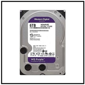 Resim Teknoteg - Rsr - Wd Purple, Wd64purz, 3.5", 6tb, 256mb, 5400 Rpm, 7/24 Güvenlik, Hdd Türkiye Distri 