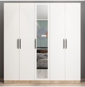 Resim Kristal 5 Kapaklı Dolap Gardırop MB 