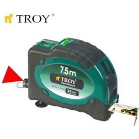 Resim Troy 23100 Lazerli Şerit Metre 8 x 25 MM 