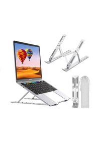 Resim Alüminyum Ayarlanabilir Notebook Stant Apple Uyumlu MacBook Laptop Standı 