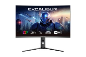 Resim Casper Excalibur M.E315QVC-C 31.5" 2K QHD 180HZ 1MS Pivot Curved HDR10 300NIT Oyuncu Monitörü 