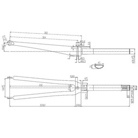 Resim Vona X9 Yol Sabit Maşa 9mm Qr Siyah 