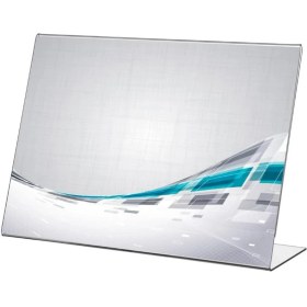 Resim Vkf Renzel (5 Adet)Akrilik Broşürlük Yatay L Stand A5 14.8*21 cm Föylük Pleksi Reklamlık Fiyatlık 